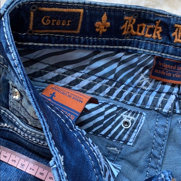 ROCK REVIVAL Greer Boot Stretch Jean Size 24 - Picture 7 of 11